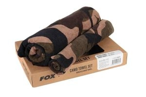 Fox Set Uterákov Camo Beach Hand Towel Box Set